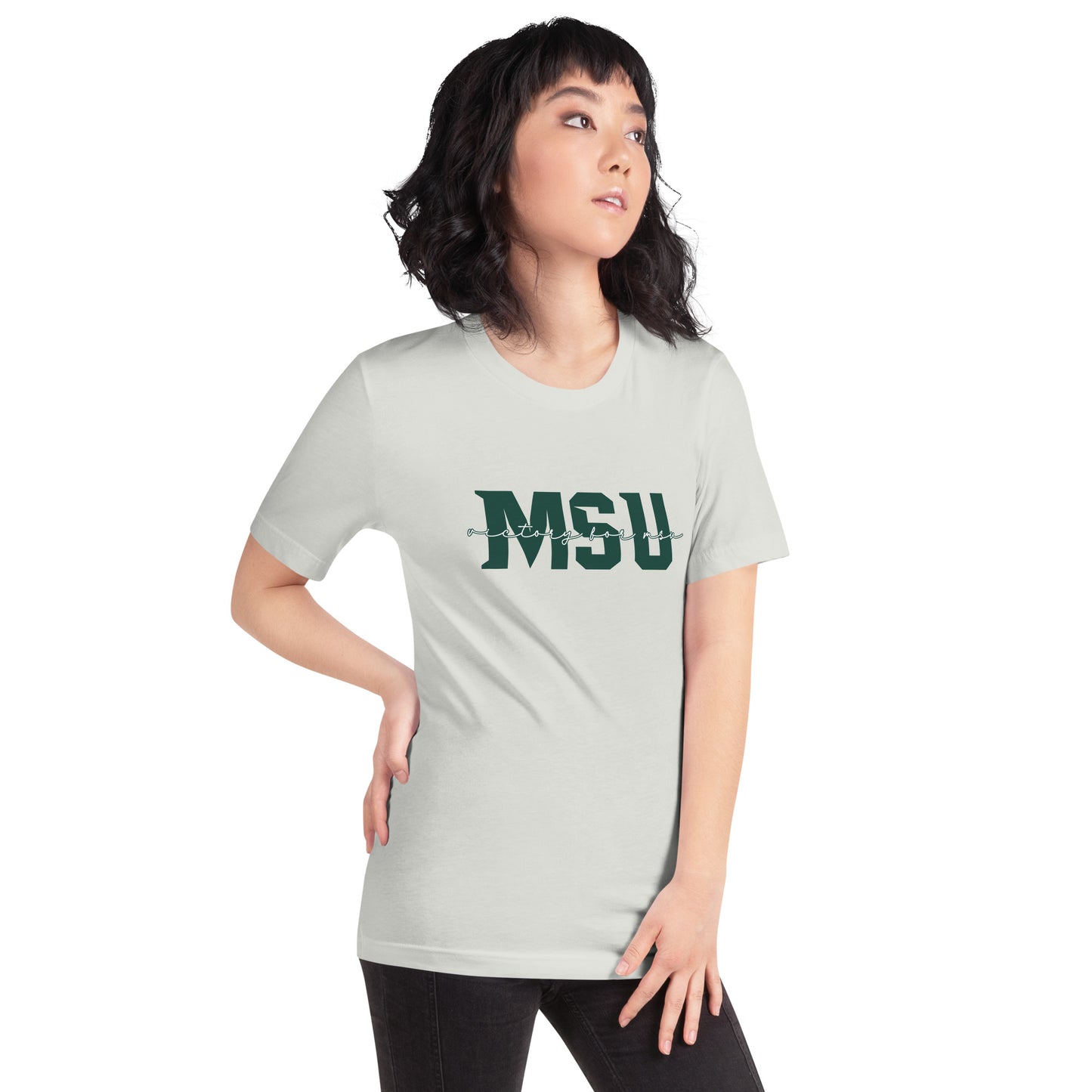 Michigan State "Go Green Go White" Unisex t-shirt