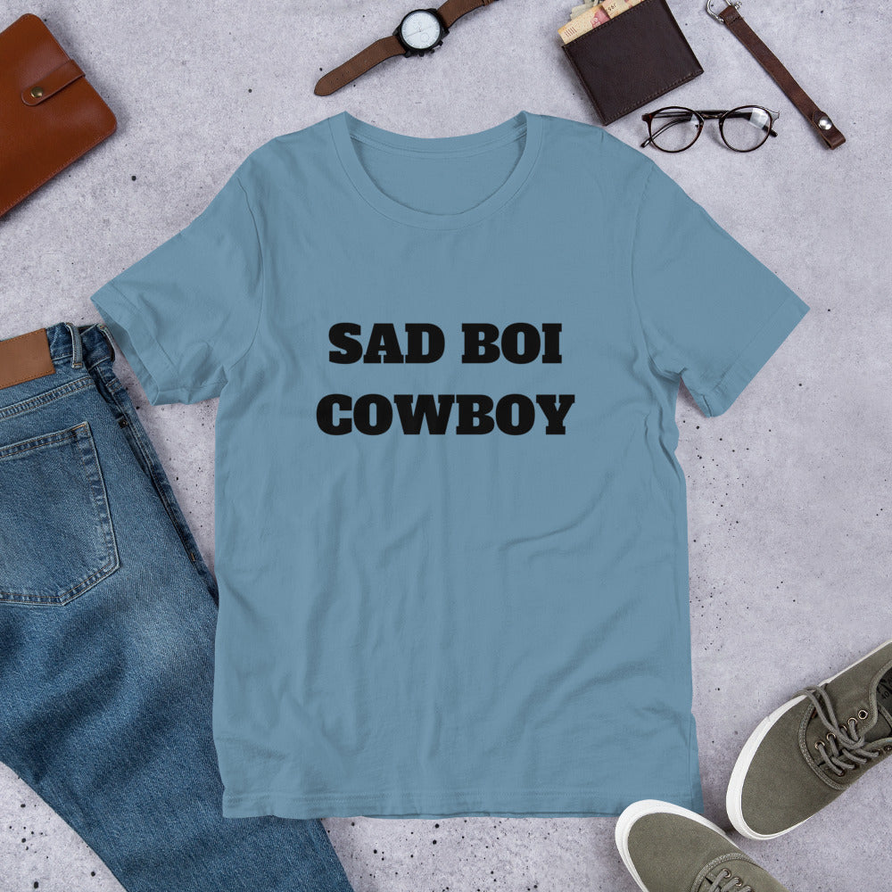 Sad Boi Cowboy Unisex t-shirt