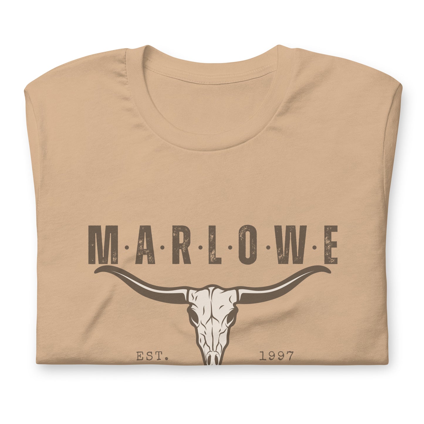 Kameron Marlowe Bull Skull Unisex t-shirt