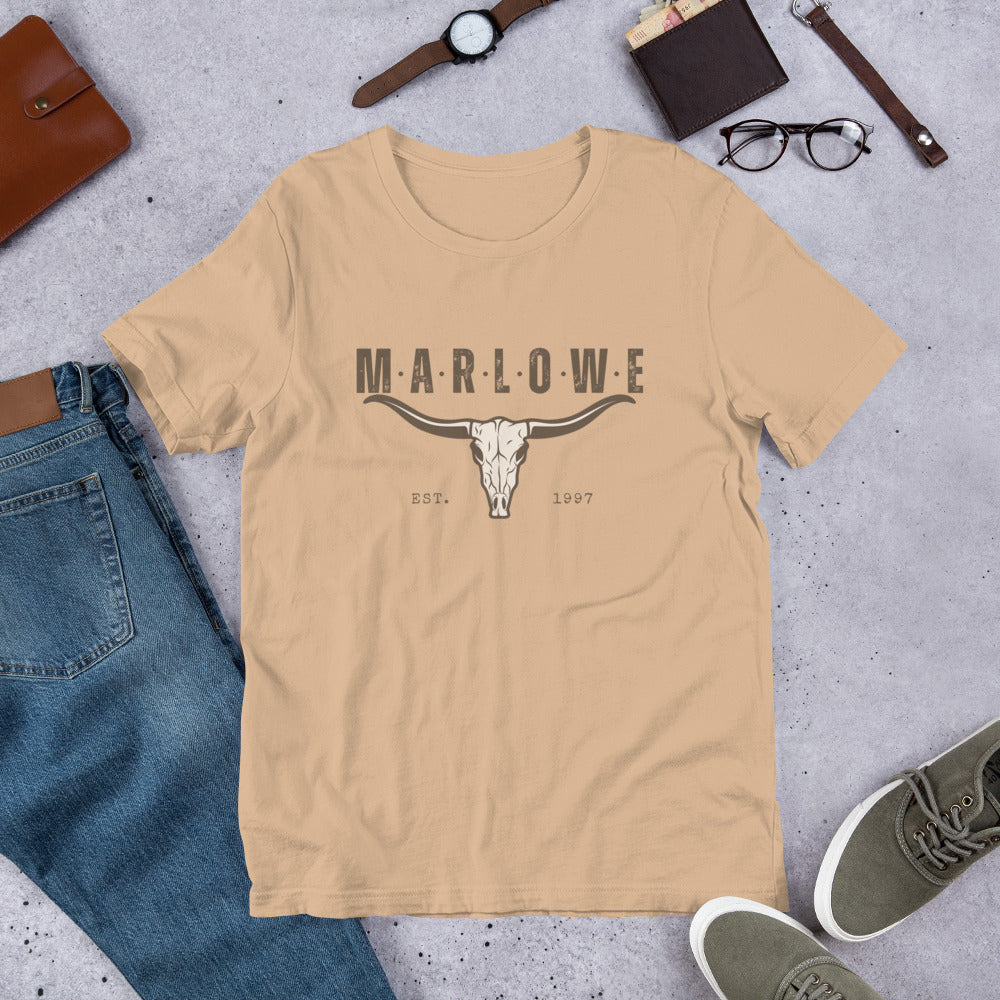 Kameron Marlowe Bull Skull Unisex t-shirt