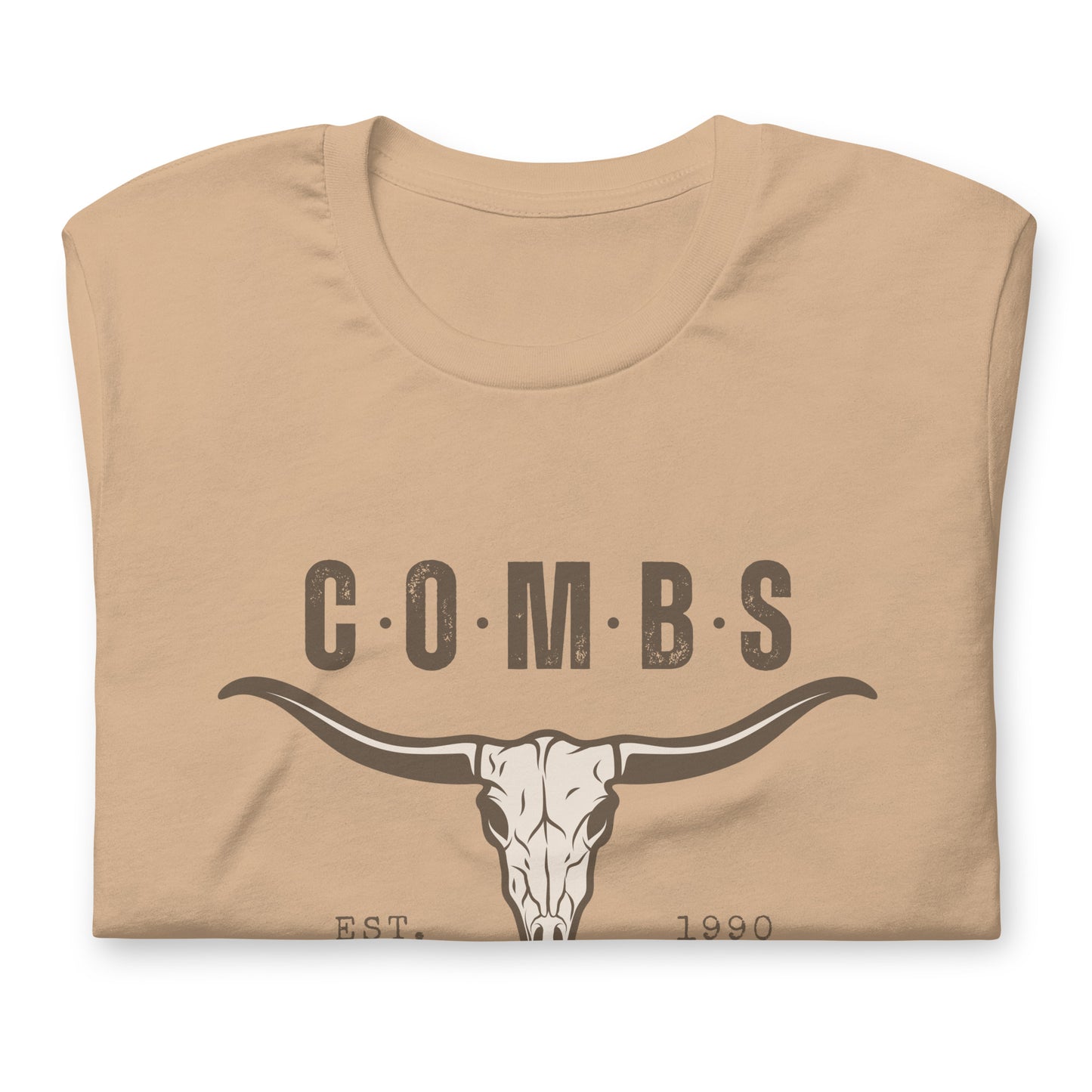 Luke Combs Bull Skull Unisex t-shirt