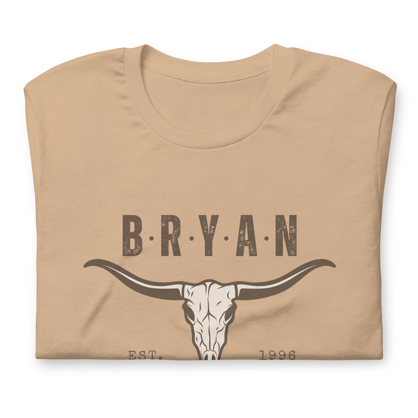 Zach Bryan Bull Skull Unisex t-shirt