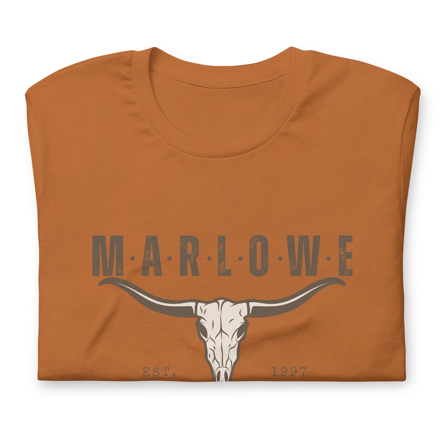 Kameron Marlowe Bull Skull Unisex t-shirt