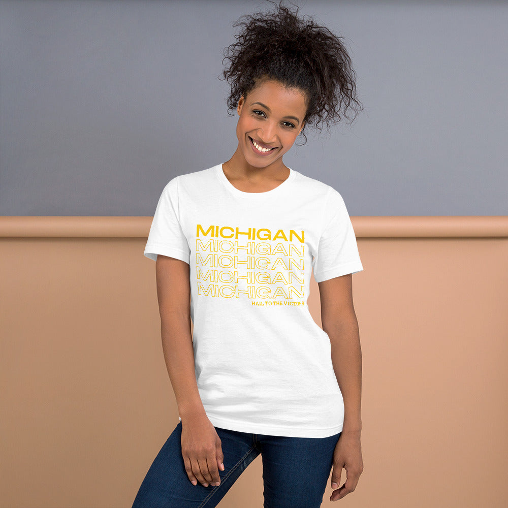 University of Michigan Have a Good Day Unisex t-shirt