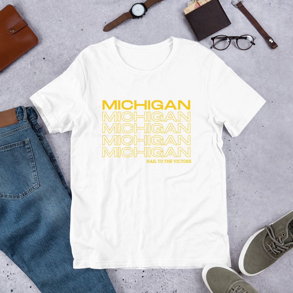 University of Michigan Have a Good Day Unisex t-shirt