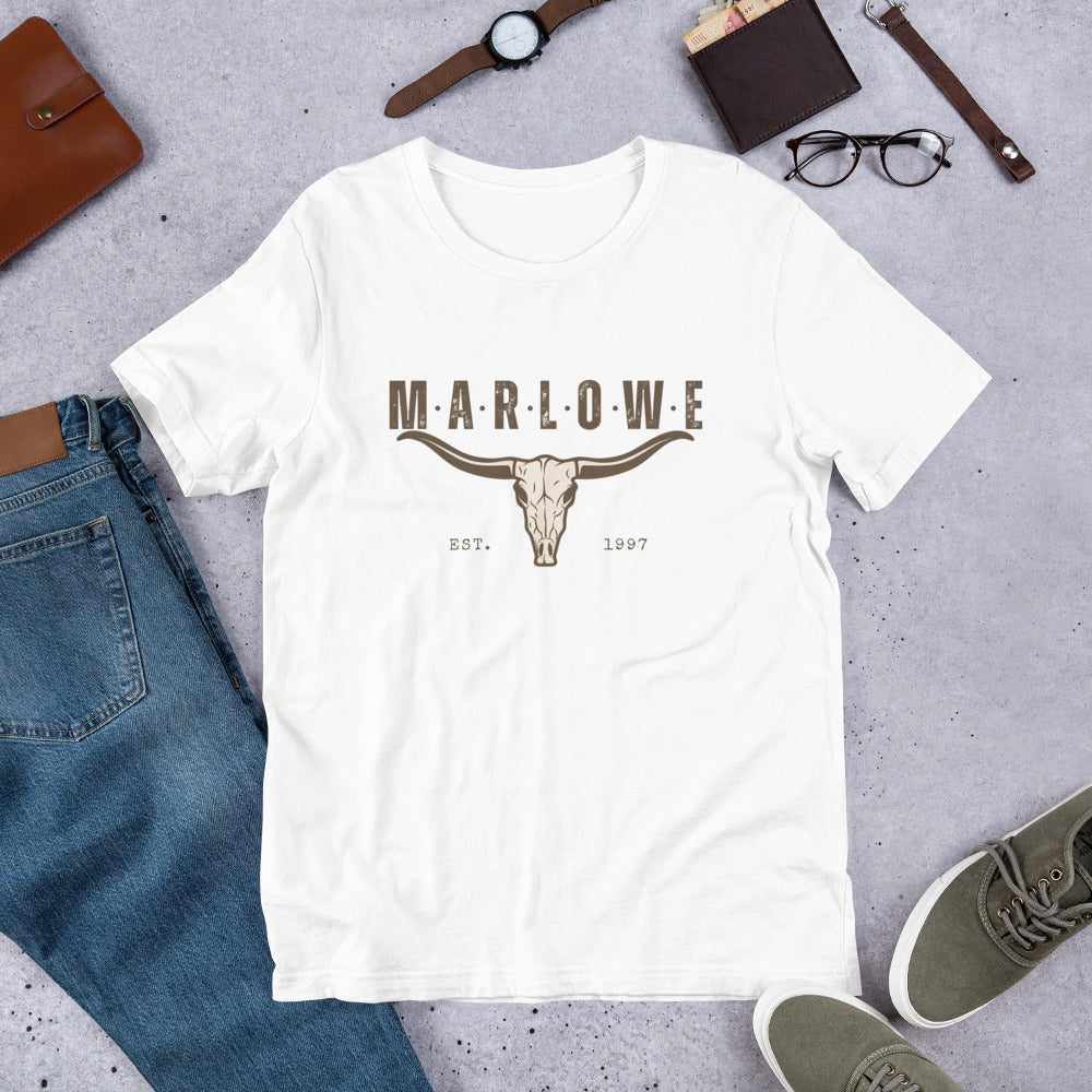 Kameron Marlowe Bull Skull Unisex t-shirt