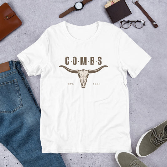 Luke Combs Bull Skull Unisex t-shirt