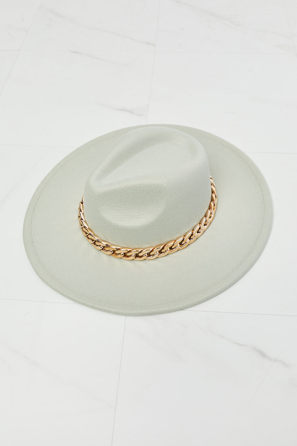 Keep Your Promise Flat Brim Hat in Mint