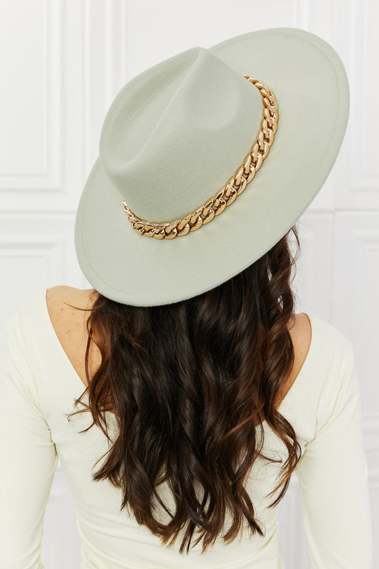 Keep Your Promise Flat Brim Hat in Mint