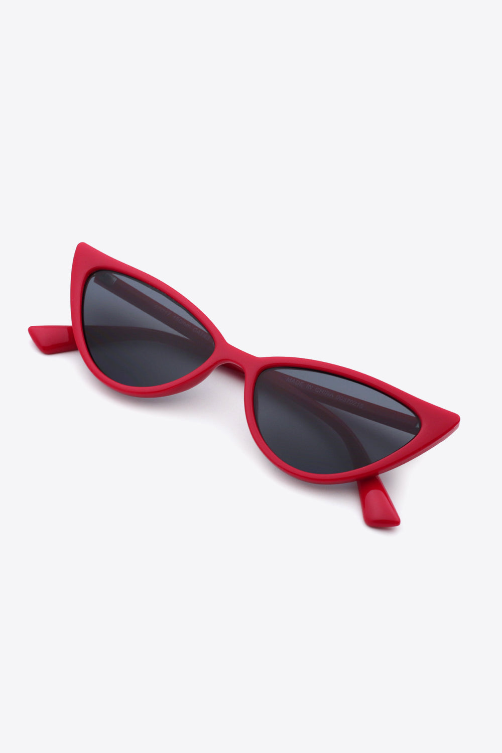 Red Cat-Eye Sunglasses