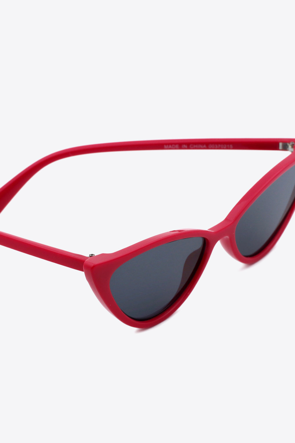 Red Cat-Eye Sunglasses